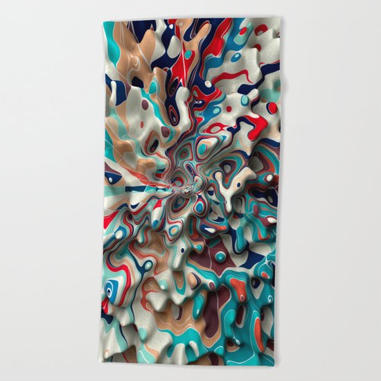 Weird Surface Beach Towel
