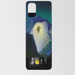 “Christ in the Desert” by Nicholas Roerich Android Card Case