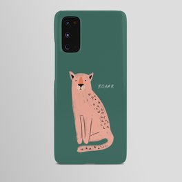 Cute Coral Leopard Android Case