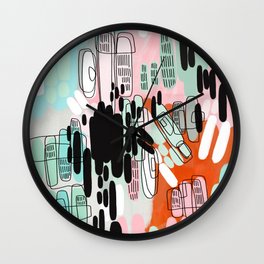Collisions Wall Clock