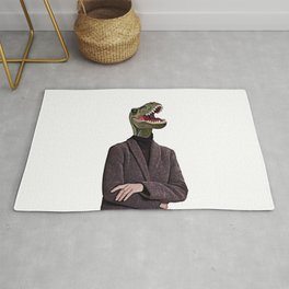 Girlosaurus Rug