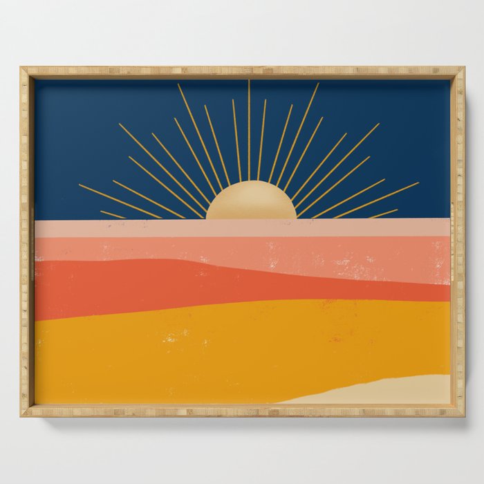 Here comes the Sun Serving Tray