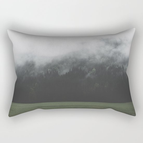 Spectral Forest - Landscape Photography Rectangular Pillow