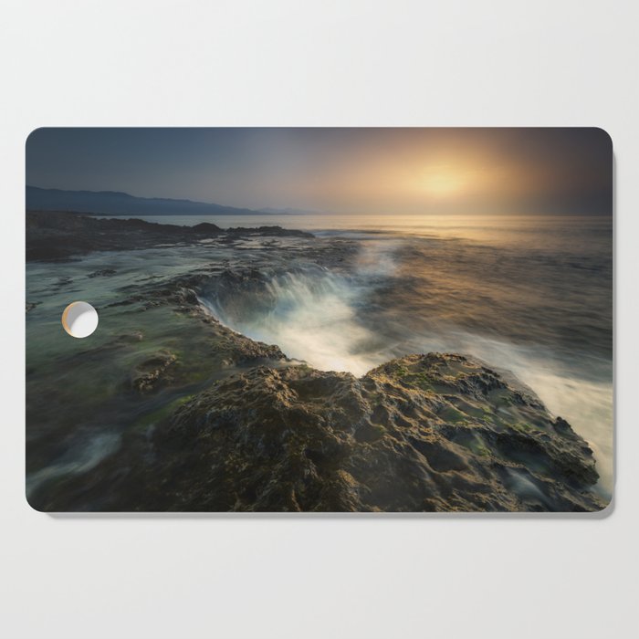 Sunrise in Cabo Cope, Aguilas, Murcia, Spain Cutting Board