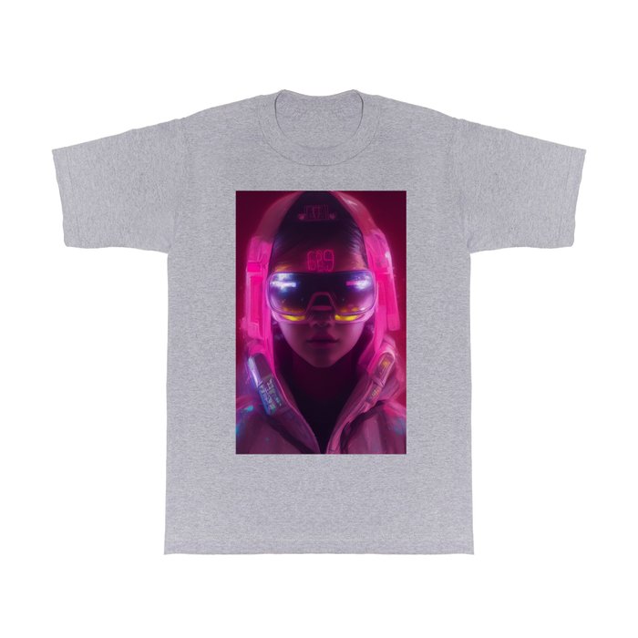Cyberpunk Girl 1 T Shirt
