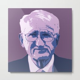 Jürgen Habermas Metal Print | Pragmatism, Epistemology, Painting, Pragmatics, Politics, Capitalism, Ruleoflaw, Socialtheory, Modernity, Philosopher 