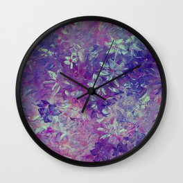 Lavender Days Wall Clock