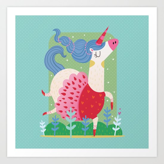 Ballerina Art Print