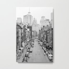 NEW YORK CITY IX Metal Print | Adventure, Digital, Pattern, Nyc, Love, B W, Photo, Abstract, Graphicdesign, Vintage 