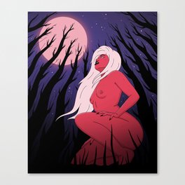 Blood Moon Canvas Print