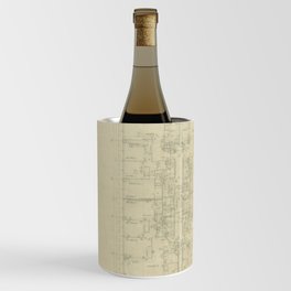 Ludwig Mies Van Der Rohe - 860–880 North Lake Shore Drive, Typical Floor Plan, Floors 3–26 (11/22/1949) Wine Chiller