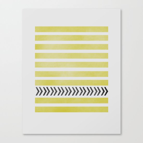 STRIPES AND ARROWS Canvas Print