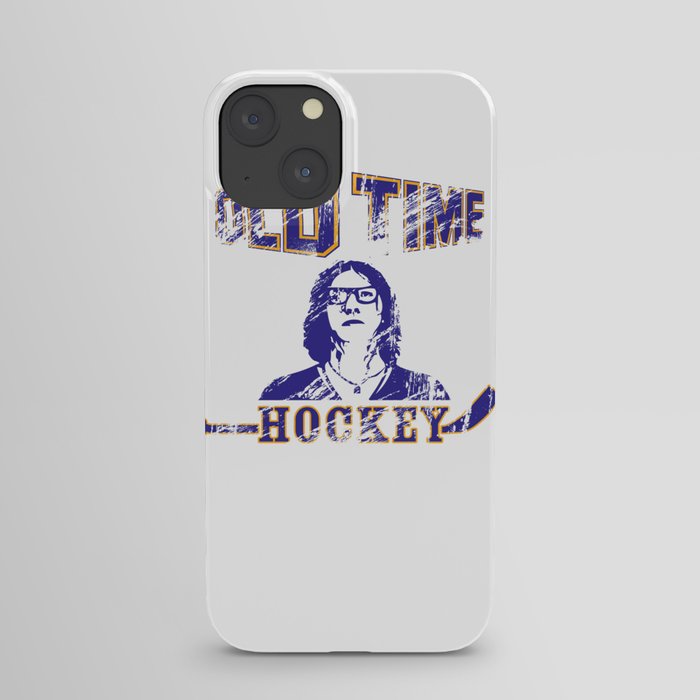 "Old Time Hockey, Coach?" iPhone Case