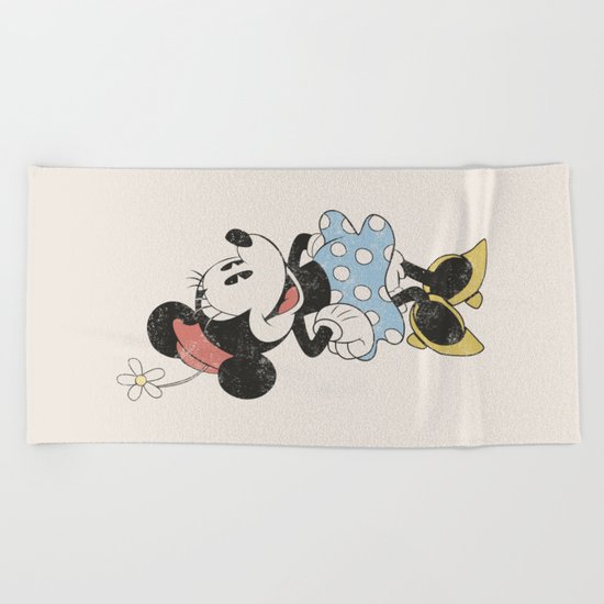 Minnie Mouse Beach Towel
