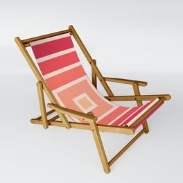 Retro Geometric Gradated Design 940 Sling Chair