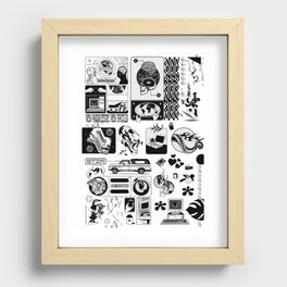 Latency Recessed Framed Print