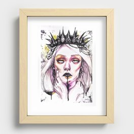 Evil Queen Recessed Framed Print