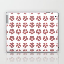 small pink floral pattern Laptop Skin