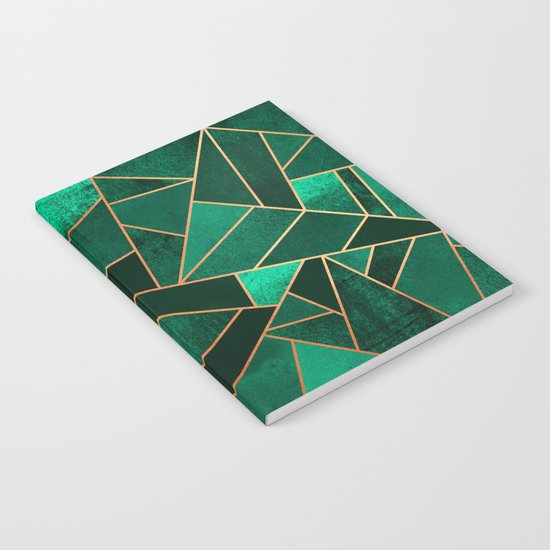 Emerald and Copper Notebook