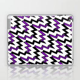 Abstract geometric pattern - purple. Laptop Skin