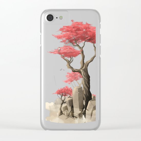 Revenge of the nature III: Fishing memories in the old world Clear iPhone Case