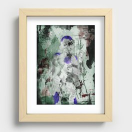 Lord Frieza - Digital Watercolor Painting Recessed Framed Print