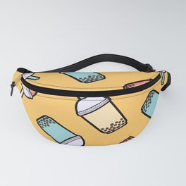 Bubble Tea Pattern Fanny Pack