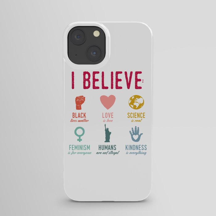 In This House We Believe iPhone Case