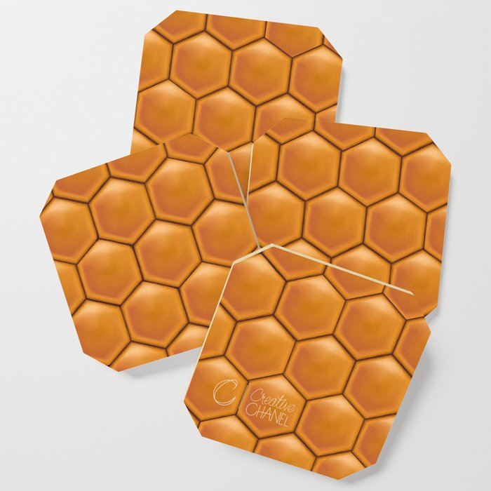 Honeycomb Texture Coaster