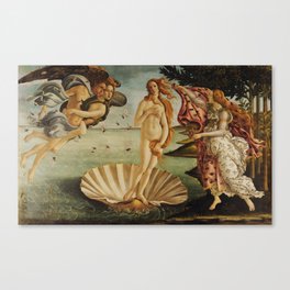 The Birth of Venus by Sandro Botticelli Canvas Print