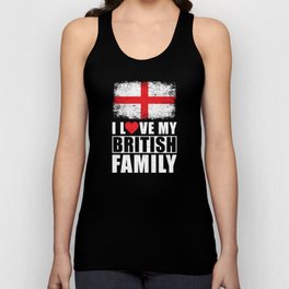 British Family Unisex Tank Top