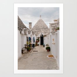 In a trullo state of mind Art Print