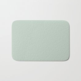 Light Sage Green Solid Bath Mat | Pattern, Celadon, Plain, Sage, Graphicdesign, Solidcolor, Retrocolors, Solidcolour, Duckegg, Retro 