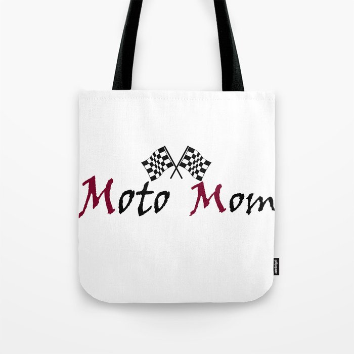 Moto Mom Tote Bag