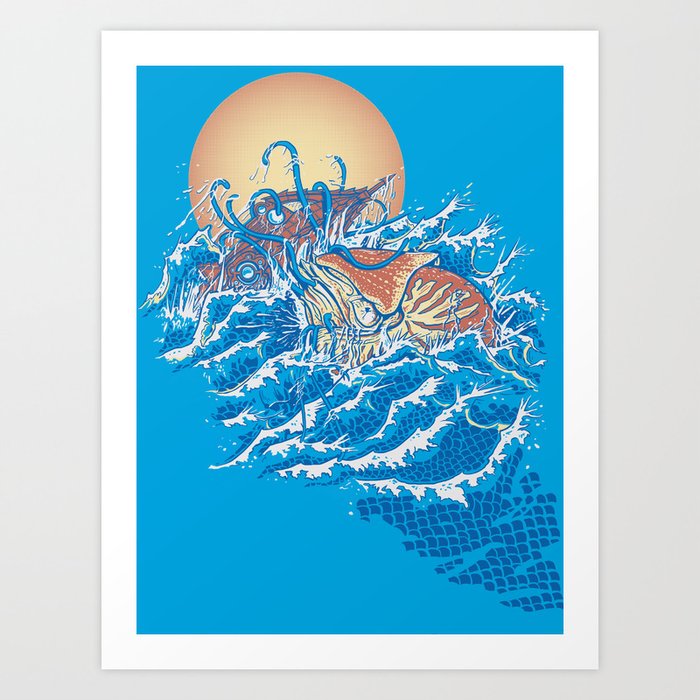 The Lost Adventures of Captain Nemo Art Print