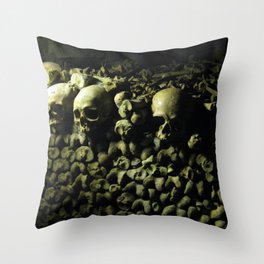 The Catacombs Throw Pillow