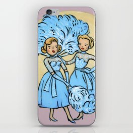 Sisters: White Christmas iPhone Skin