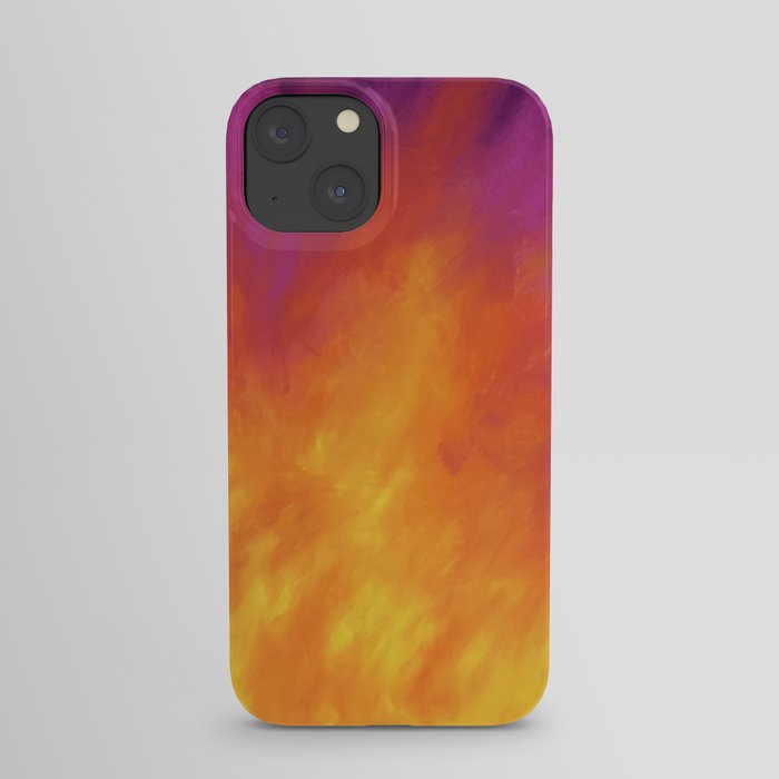Colors on Fire iPhone Case