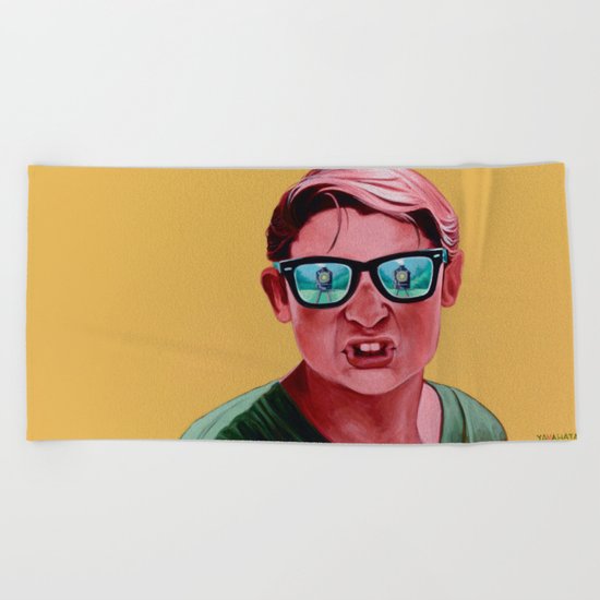 Train dodge. Dig it. Beach Towel