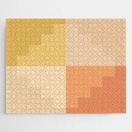 Geometric Color Block VI Jigsaw Puzzle
