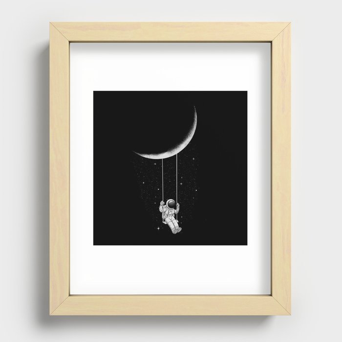 Moon Swing Art Print by carbine | Society6