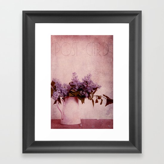 Sunday elder Framed Art Print