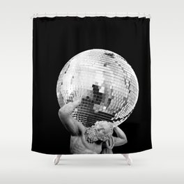 Weight of the Weekend Shower Curtain