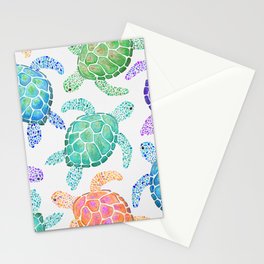 Sea Turtle - Colour Stationery Card