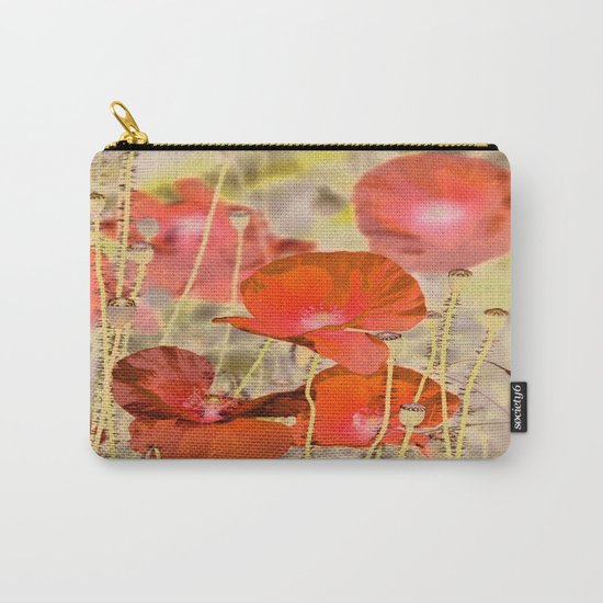 Poppies Carry-All Pouch