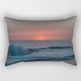 Uncanny sunset in Southern California Rectangular Pillow