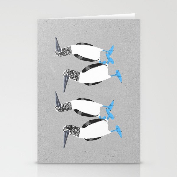Blue-footed booby Stationery Cards
