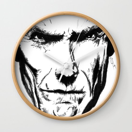 Clint Eastwood Wall Clock