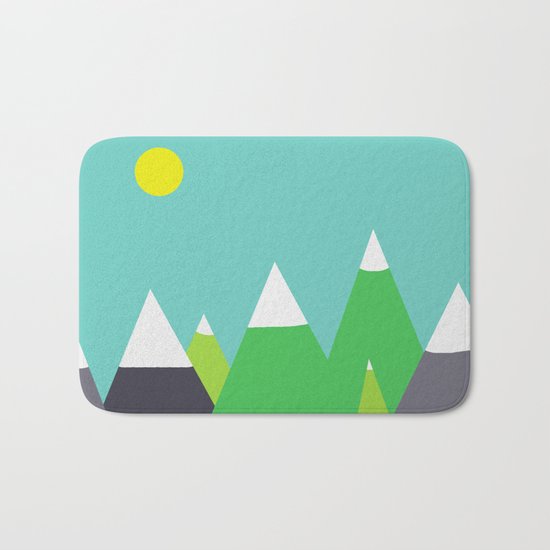 Mountain Bath Mat