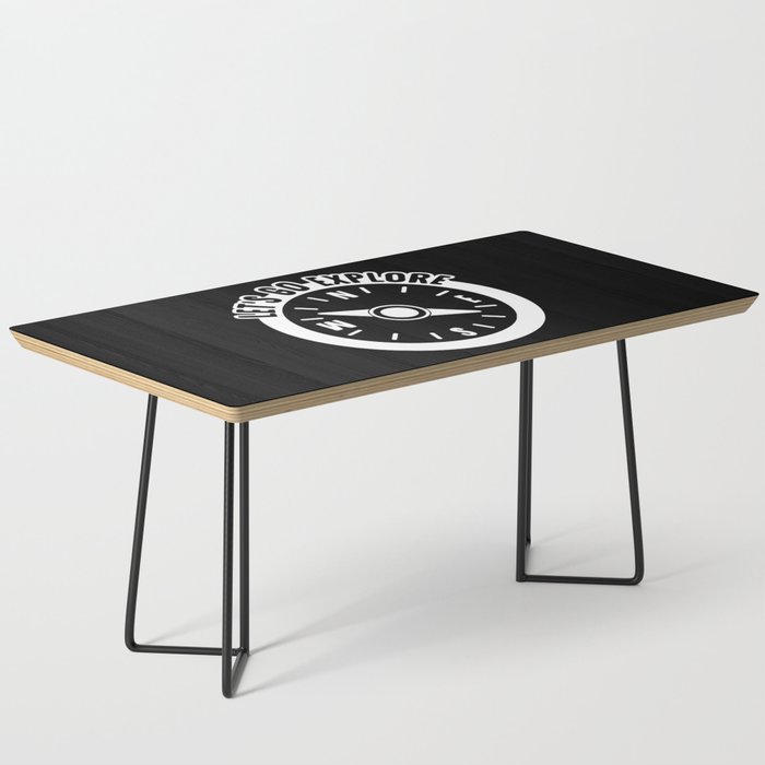 Let's Go Explore Compass Coffee Table